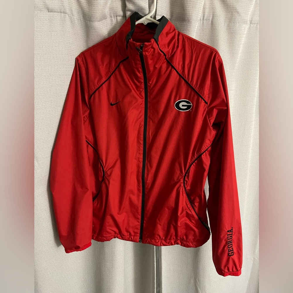 Nike Storm-Fit UGA Red Jacket University of Georgia Bulldogs Women’s Size M